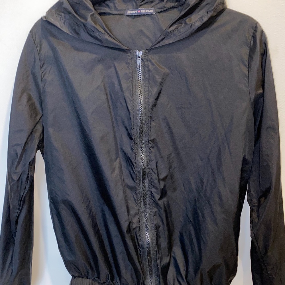 Black Brandy Melville Windbreaker